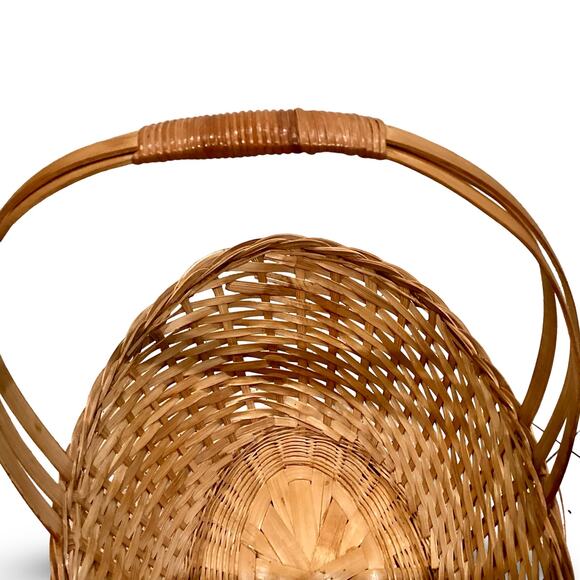 Woven Straw Basket - Picture 5 of 8